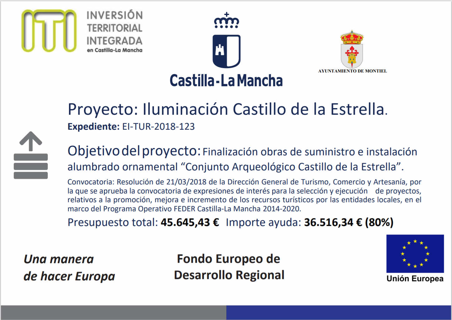 Proyecto: Iluminación Castillo de la Estrella