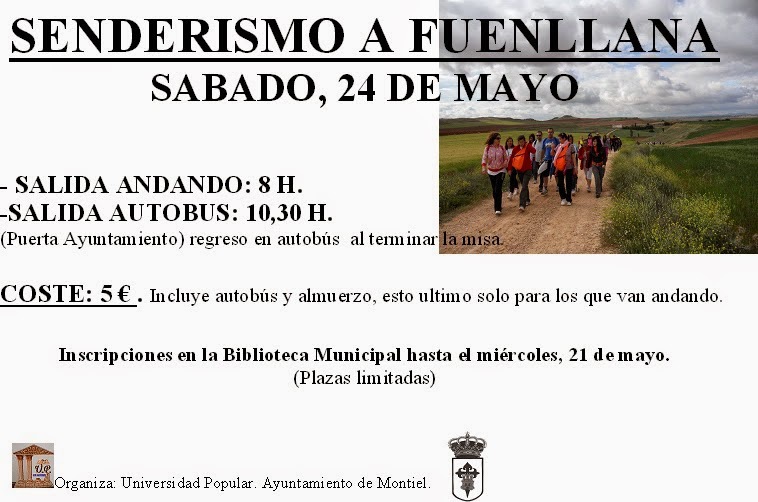 Senderismo a Fuenllana