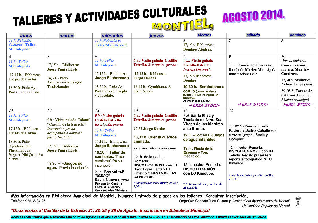 Talleres Agosto 2014